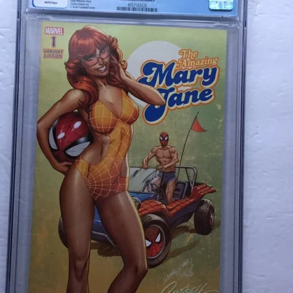 2019 Marvel Comics Amazing Mary Jane J Scott Campbell & Jay Anacleto Variants #1